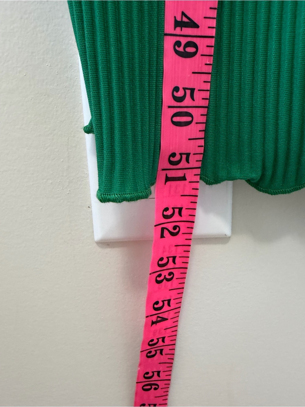 By Anthropologie Plisse V-Neck Wrap Midi Dress Emerald Kelly Green Size Small - Picture 11 of 16
